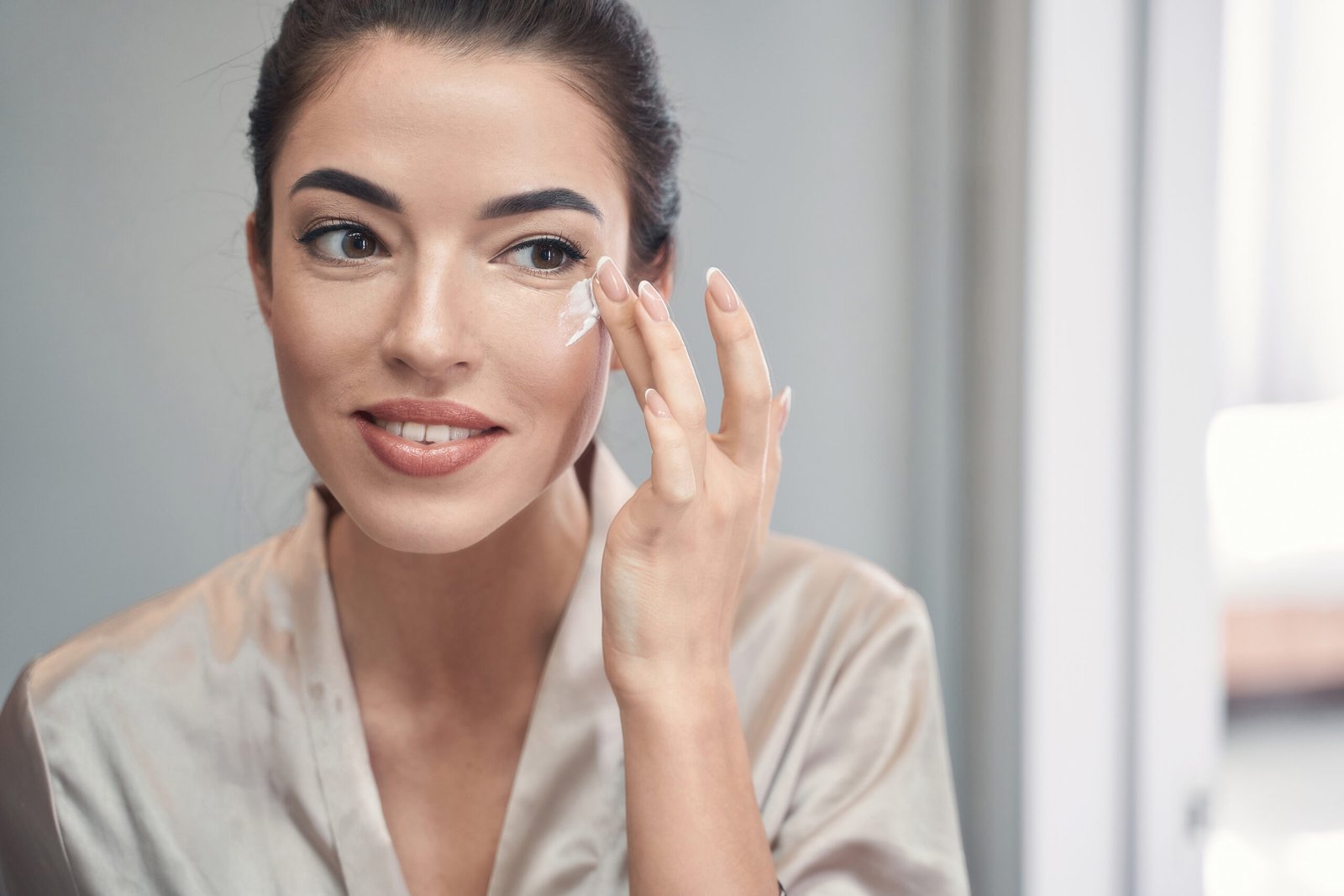 Under eye results following clinical brightening at Couture Dermatology and Laser Beverly Hills