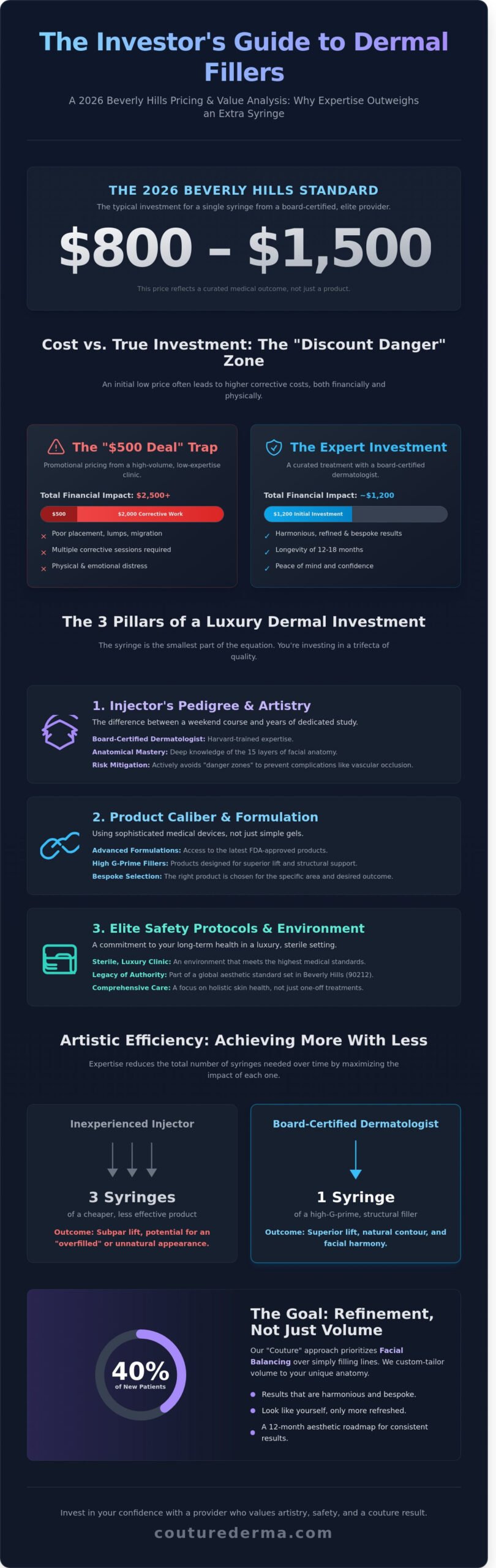 How Much Do Fillers Cost in Beverly Hills? A 2026 Guide to Dermal Investments