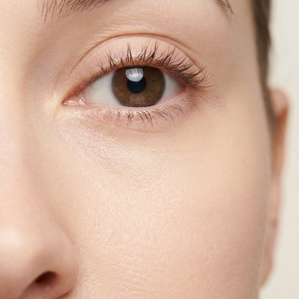 Close-up of brightened, refreshed under-eye area at Couture Dermatology and Laser Beverly Hills