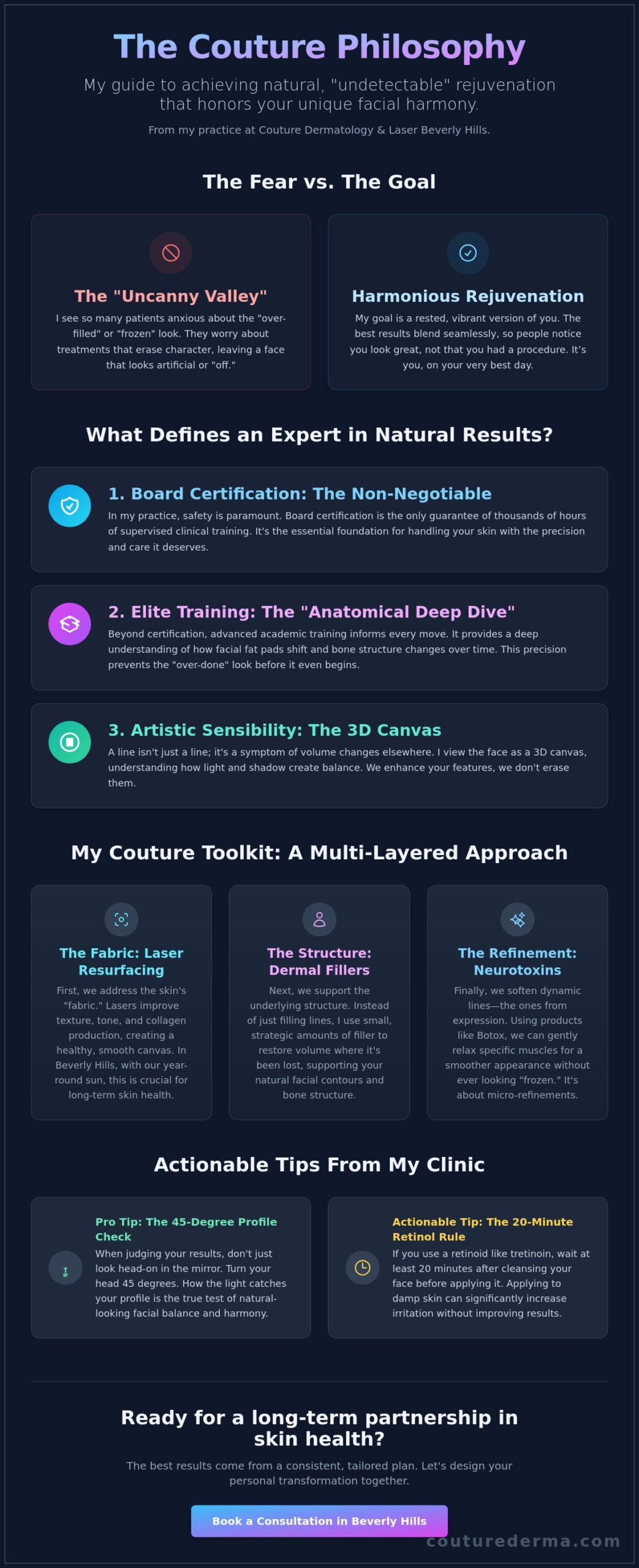 Best Cosmetic Dermatologist for Natural Results: The Couture Approach to Beverly Hills Aesthetics