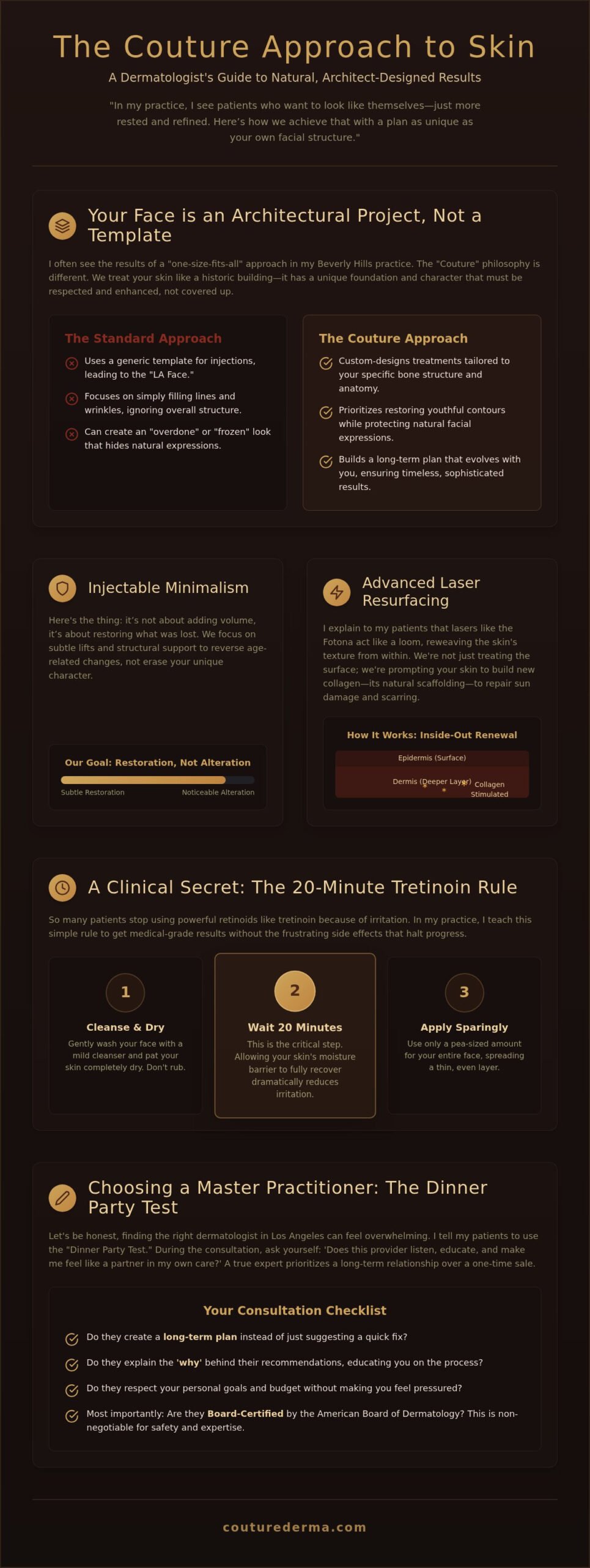 Cosmetic Dermatologist in Los Angeles: The Art and Science of Couture Skin