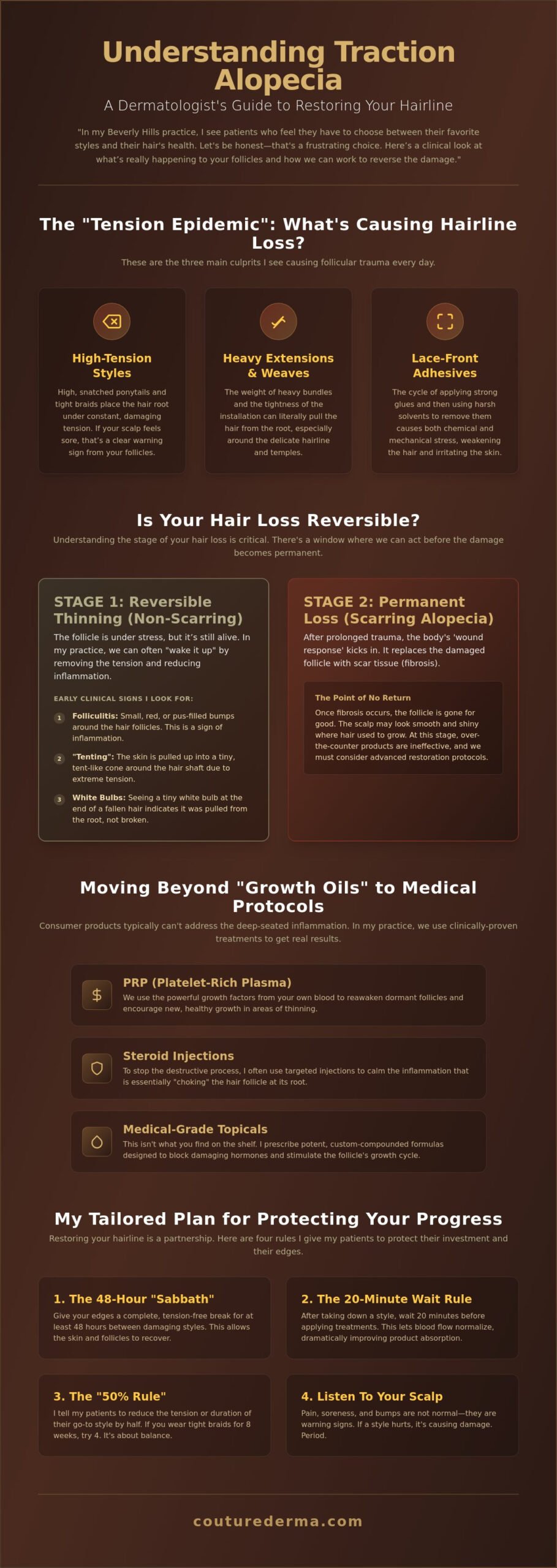 Traction Alopecia Treatment in Los Angeles: Restoring Your Hairline with Expert Care