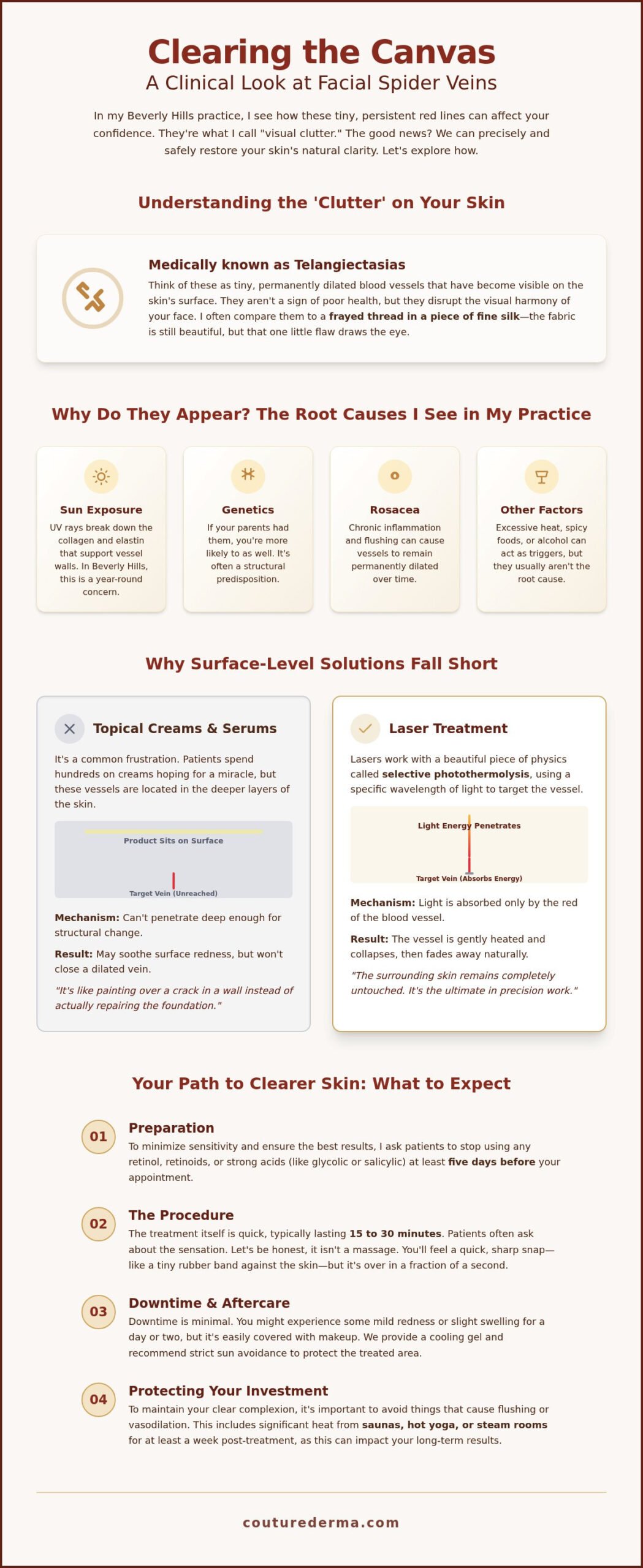 Laser Treatment for Facial Spider Veins: Luminous Skin
