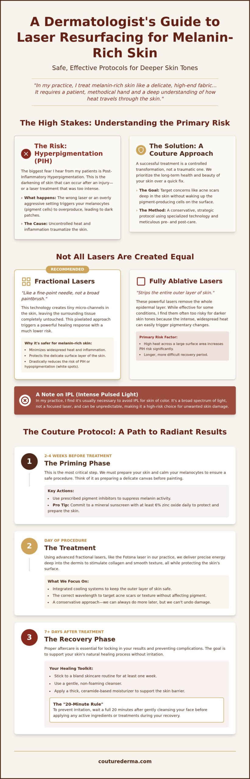 Laser Resurfacing for Black Skin in Los Angeles: A Safe, Couture Approach
