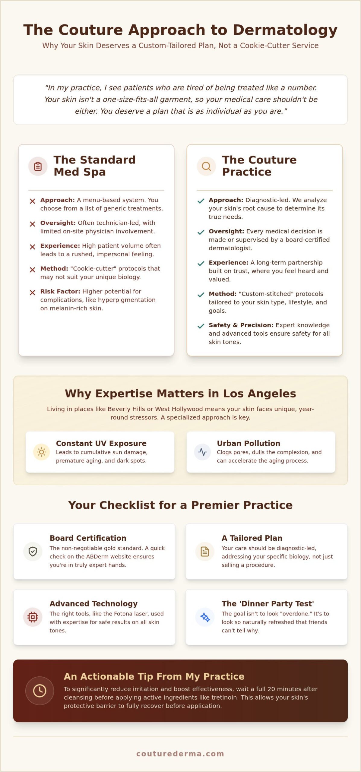 West Hollywood Dermatologist: A Couture Guide to Bespoke Skin Care