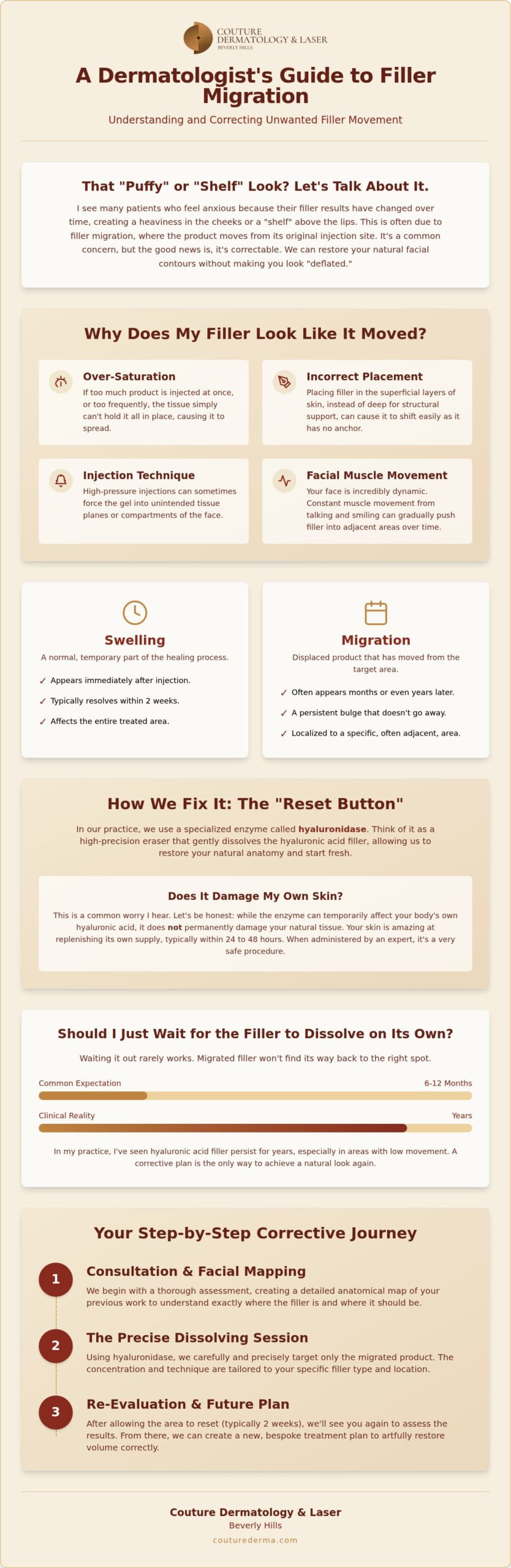 Filler Migration Correction Beverly Hills: Restore Your Look
